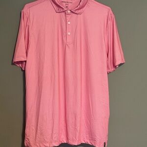 Kenneth Cole Men's Polo in Pink